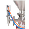 Semi automatic small hand sanitser alcohol filling machine / machinery